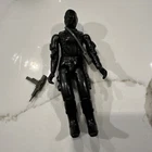 Gi Joe Arah Version 1 Snake Eyes Straight Arm.