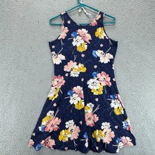 Old Navy Womens Sleeveless Swing Style Mini Dress Floral Multi Plus Size XXL