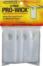Wildlife Research Pro-Wick Felt High-Intensity Scent Dispenser 4 Per Package 370