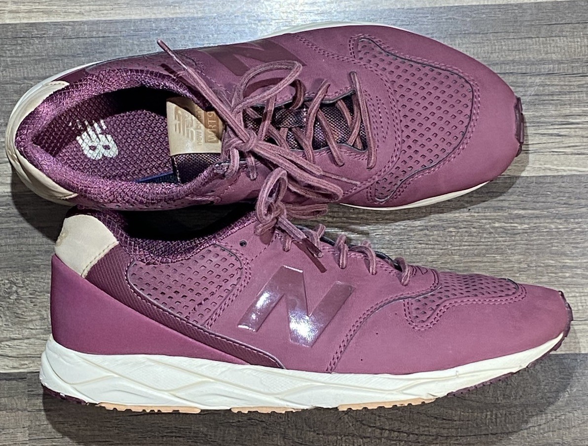 New Balance Sneakers 96 Revlite Womens Sz 9 US Bordeaux Maroon Suede Lightweight thumbnail 5