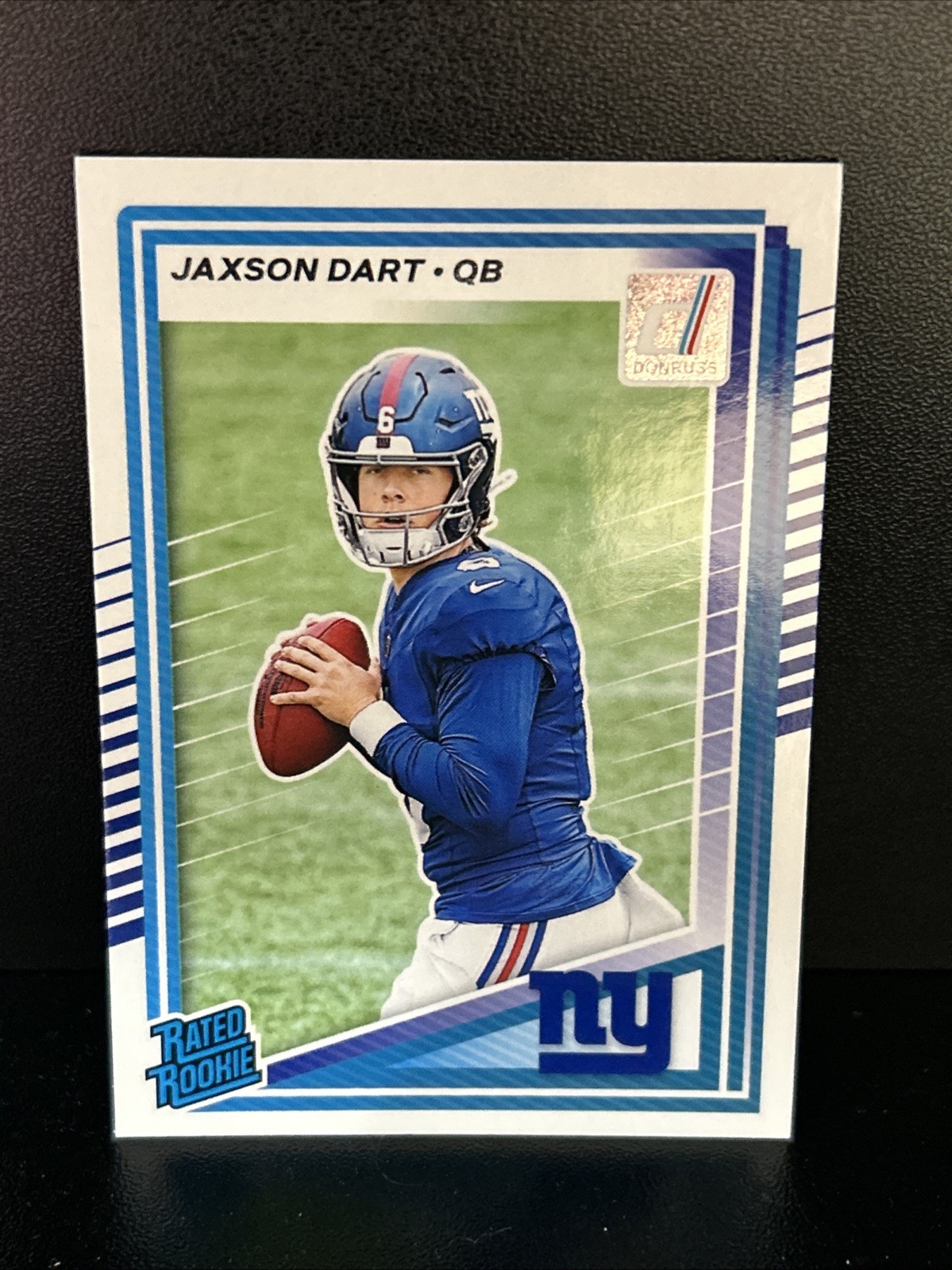 Jaxson Dart 2025 Panini Donruss #400 Base Rated Rookie
