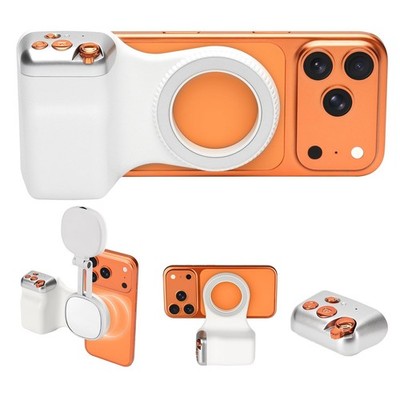 Magnetic Phone Camera Grip,Smartphone Shooting Holder, Selfie Handle Fun Shot...