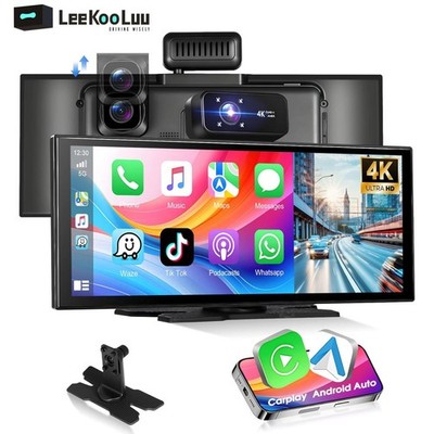 10.25'' Autoradio CarPlay Android Auto DVR 3 Kamera WiFi 1080P dashcam GPS FM BT