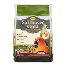 Higgins Safflower Gold Natural Food Mix for Conures 48 Count Pack of 1