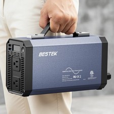 BESTEK Pure Sine Wave Power Inverter 1000W 12V to 110V USB