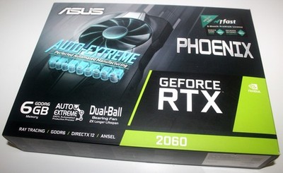 ASUS Phoenix Geforce Nvidia RTX 2060 6GB