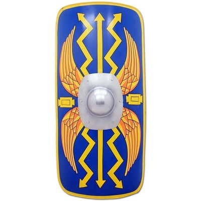 Medieval Roman Shield Legion Scutum 18'' Steel Metal Functional Warrior Armor
