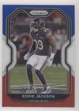 2020 Panini Prizm Red White & Blue Prizm Eddie Jackson #194 5yy
