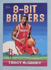 TRACY MCGRADY 2025 TOPPS 8-BIT BALLERS #8B-27 Houston Rockets NBA Basketball