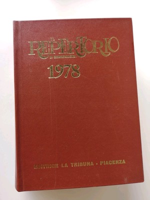 Il Repertoire di jurisprudenza 1978 La Tribuna Ed.