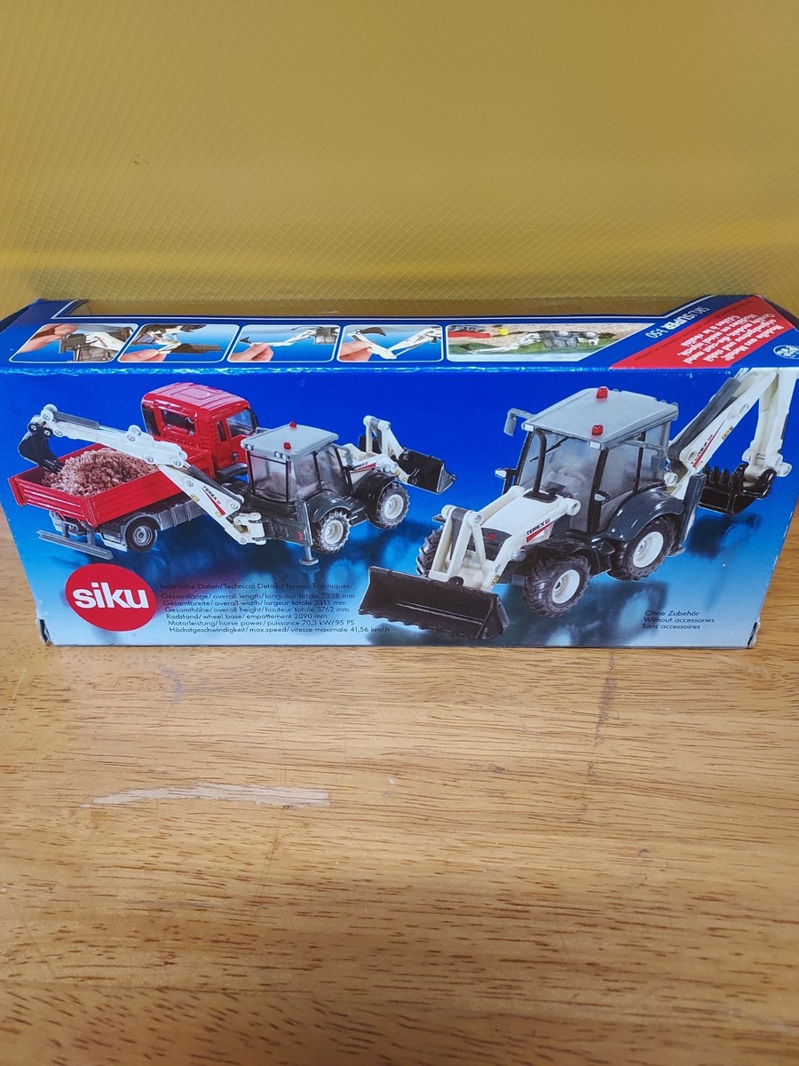 SIKU SUPER 1:50 TEREX BACK HOE LOADER (3531) Mint in origional box