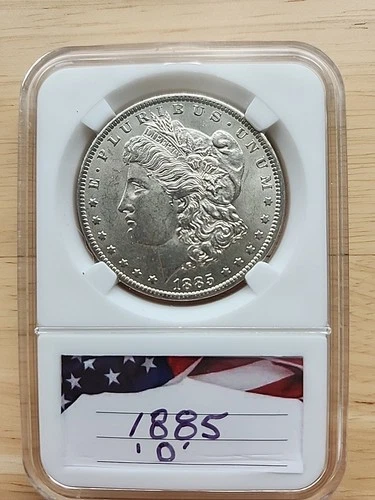 1885 O  Morgan Silver Dollar $1 Coin Circulated Uncertified 0.9 Fineness
