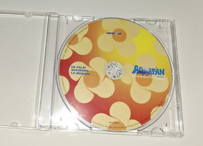 AQUAFAN compilation - various 2003 CD/ ITALY -Electronic House Dance music
