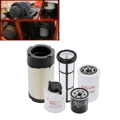 Filter Kit For Bobcat MT52 MT55 MT85 MT100 Mini Track Loaders 6687262 6667352