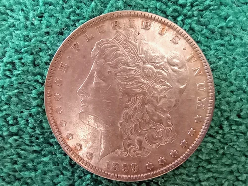 *Semi Key* 1899 Morgan Silver Dollar EF+ only 300,000
