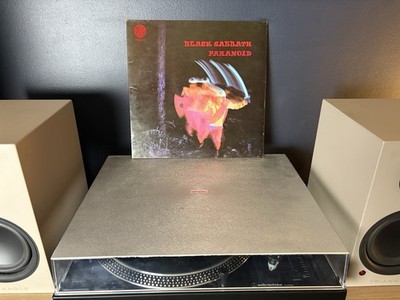 Black Sabbath Paranoid UK 1971 Repress Vertigo Swirl Vinyl Record LP VG/VG