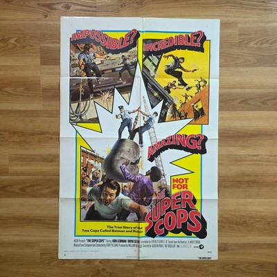 The Super Cops (1974) Original 1sh Movie Poster 27x41'' Ron Leibman David Selby