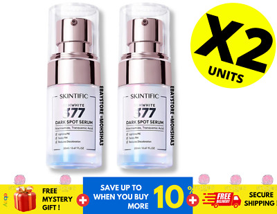 SKINTIFIC SymWhite 377 Dark Spot Serum Brightening Serum 20ml ( X 2 )