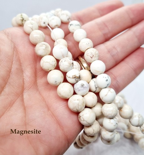 Semi Precious Gemstone Beads Jewellery Making - 6mm Round - 65 per strand - Picture 103 of 176