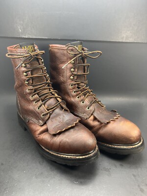 Ariat ATS Steel Toe Brown Leather Lace-Up Work Boots Ariat Men main image 2