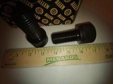 Allen 1"-8 x 2" socket head cap screw black oxide 10pcs box new