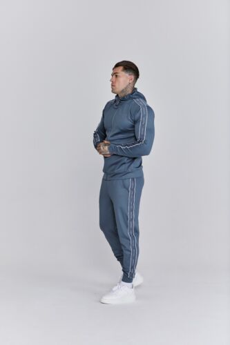 SikSilk Men's Grey Hoodie & Joggers Set - Medium - Picture 3 of 5