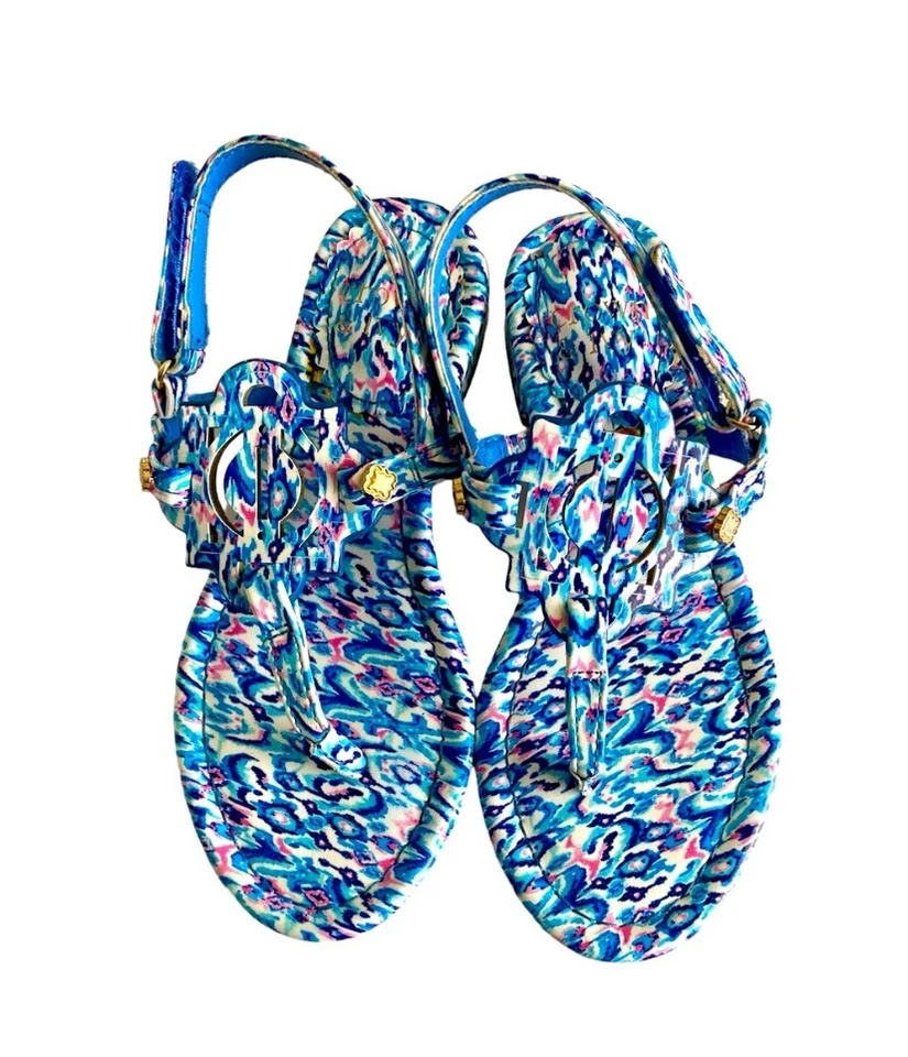 Sandalias Niña Pequeña Talla 12 Dos Pares Corona e Hiedra Rosa y Multi Primavera Verano Foto 4 de 4