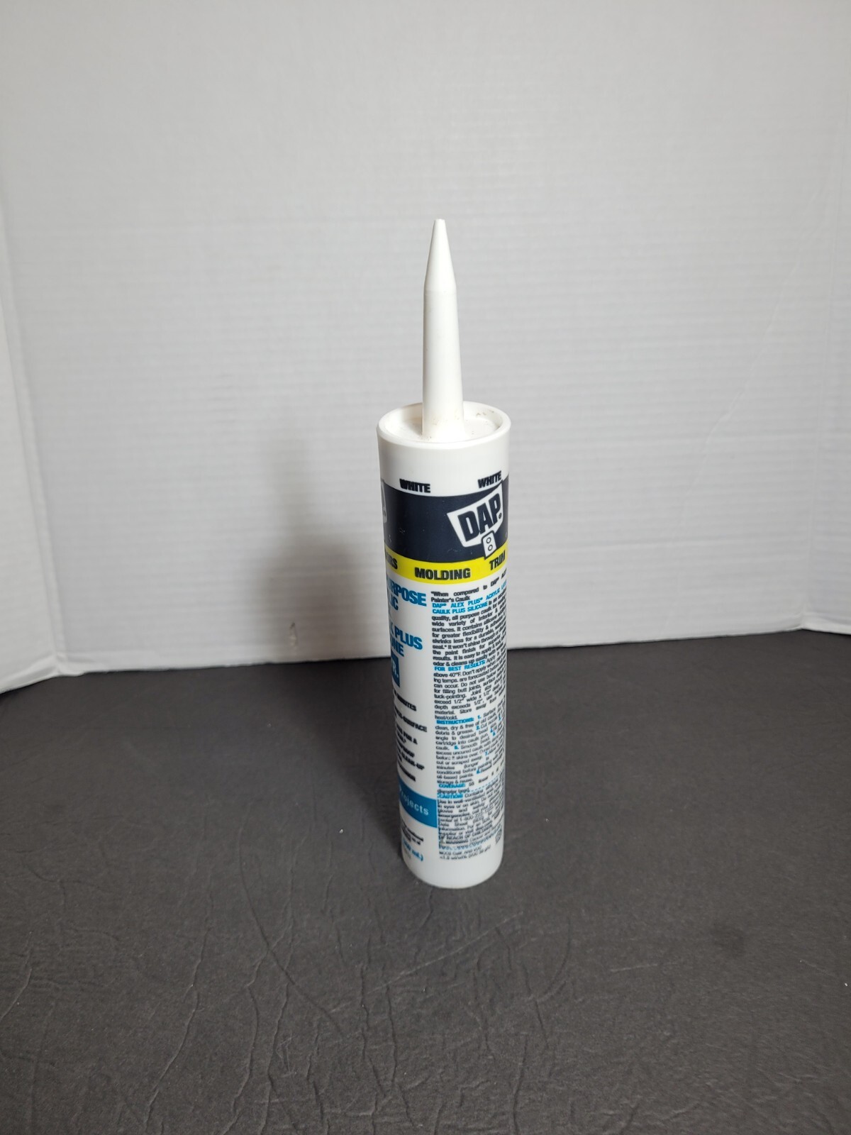 DAP Alex Plus Acrylic Latex Caulk with Silicone - 10.1 fl oz Flexible Paintable