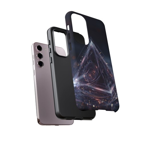 Fractal Purple Pyramid Phone Case for iPhone, Samsung Galaxy, Pixel - 第 185/256 張圖片