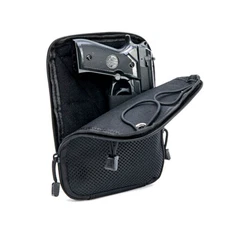 Tactical Concealed Gun Bag Pistol Pouch Right Left Hand Holster Molle Fanny Pack