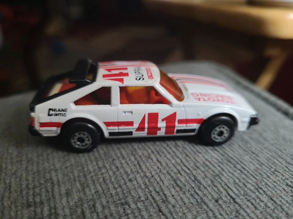 Vintage Matchbox Superfast 1982 White Toyota Supra Racing #41. NM Condition.  - Image 2 of 4