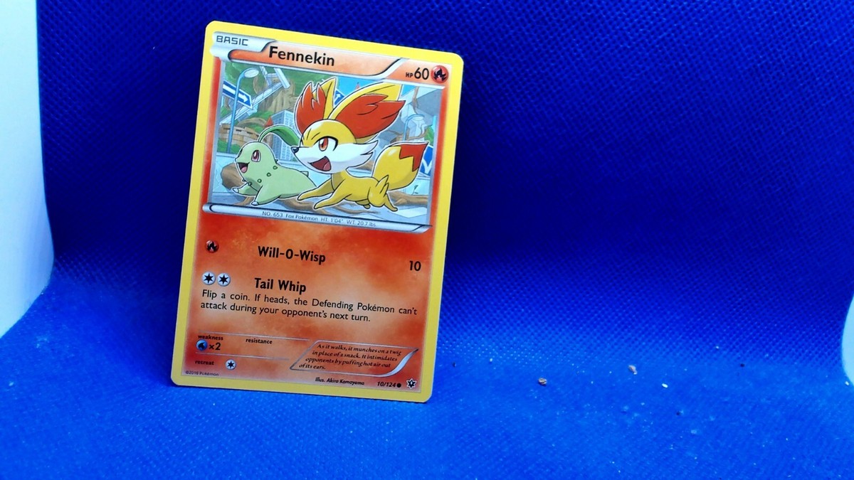 POKEMON CARD FENNEKIN 10/124 NO 653 FOX POKEMON TCG | eBay POKEMON CARD FENNEKIN 10/124 NO 653 FOX POKEMON TCG | eBay
