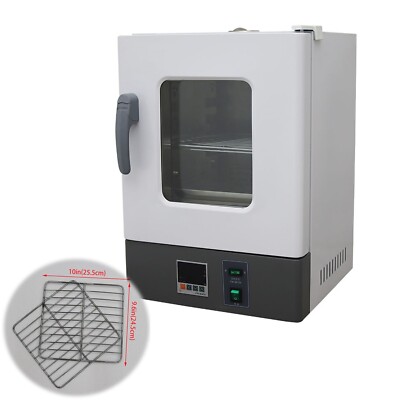 Lab Digital Forced Air Convection Drying Heating Oven 2 Layer w/Temp. Controller