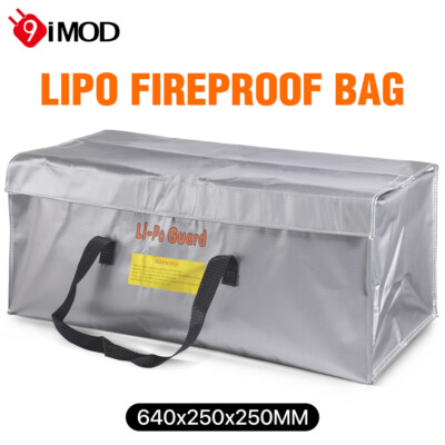 64*25*25cm Lipo Battery Safe Guard Fireproof Explosionproof Portable Lipo Bag
