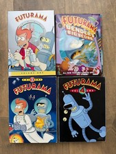 Lot of 4 Futurama DVD Collector s Box Sets - Volume 1, 3, 4 Bender's Big Score