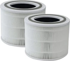 3-In-1 True HEPA Carbon Filter Replacement for Puroair Air Purifier 240 2 Pk