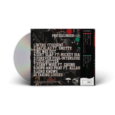 Mickey Diamond & Pro Dillinger レコード PRO DILLINGER Forever Foul CD + Obi #17/50 Snotty Mickey Diamond