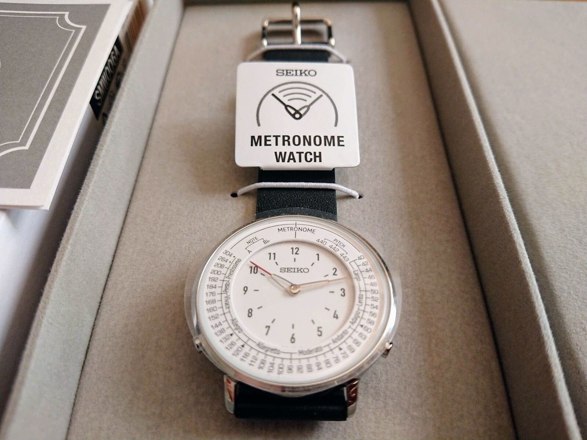 SEIKO Metronome Watch Standard Line Color Monotone SMW006A