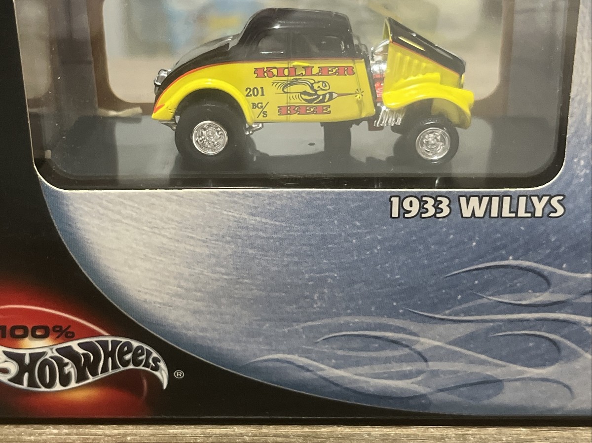 WILLYS COUPE 1933 1/64 KILLER BEE 100% HOT WHEELS 2002 #15 | eBay