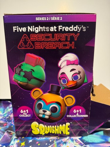 Five Nights at Freddy's Security Breach SquishMe Series 2 Retail Display Box - Picture 5 of 5