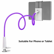 Gooseneck Tablet Holder 360 Rotating Flexible Long Arm lazy Phone Holder Car