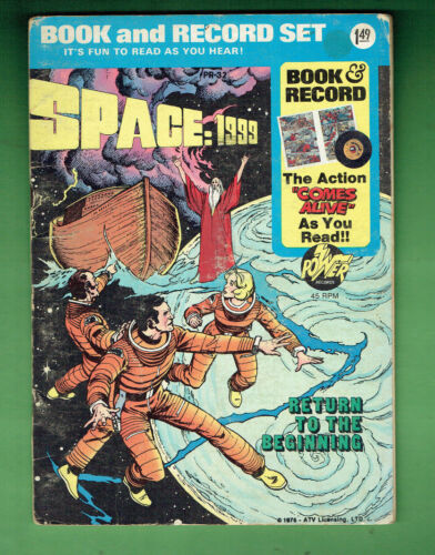 #JJ. 1974 COMIC BOOK & 45RPM RECORD - PR 32, SPACE 1999