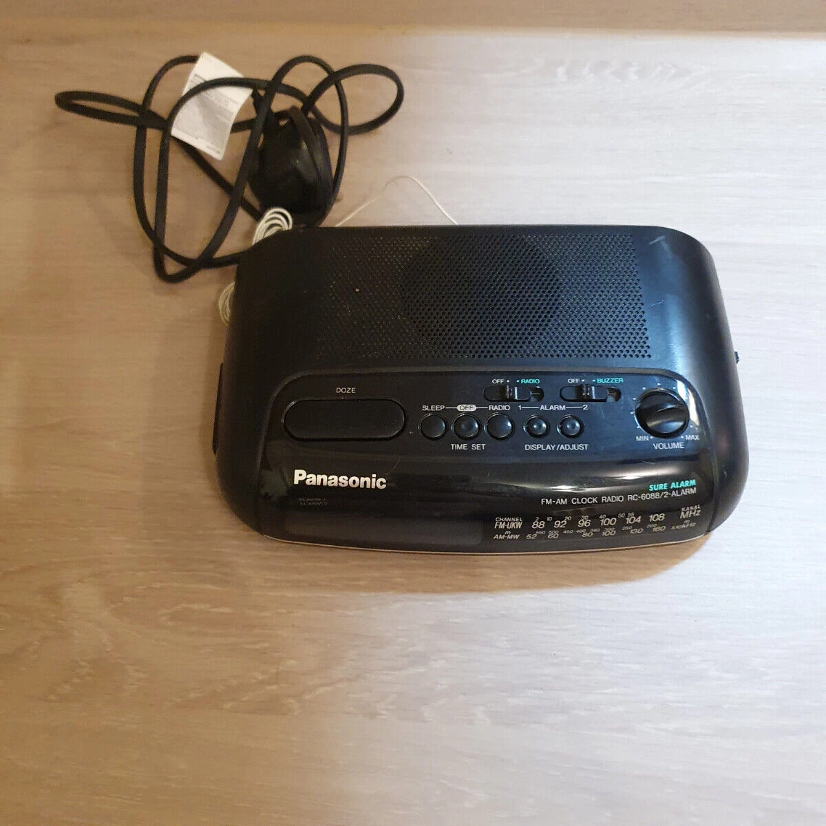 Muse M-172DBT Bluetooth DAB wekkerradio