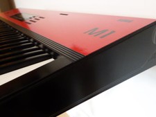 Korg M1 T3 Vinyl wrap gives a new look to a c...