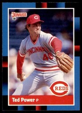 1988 Donruss - Ted Power #142 Cincinnati Reds Baseball Card