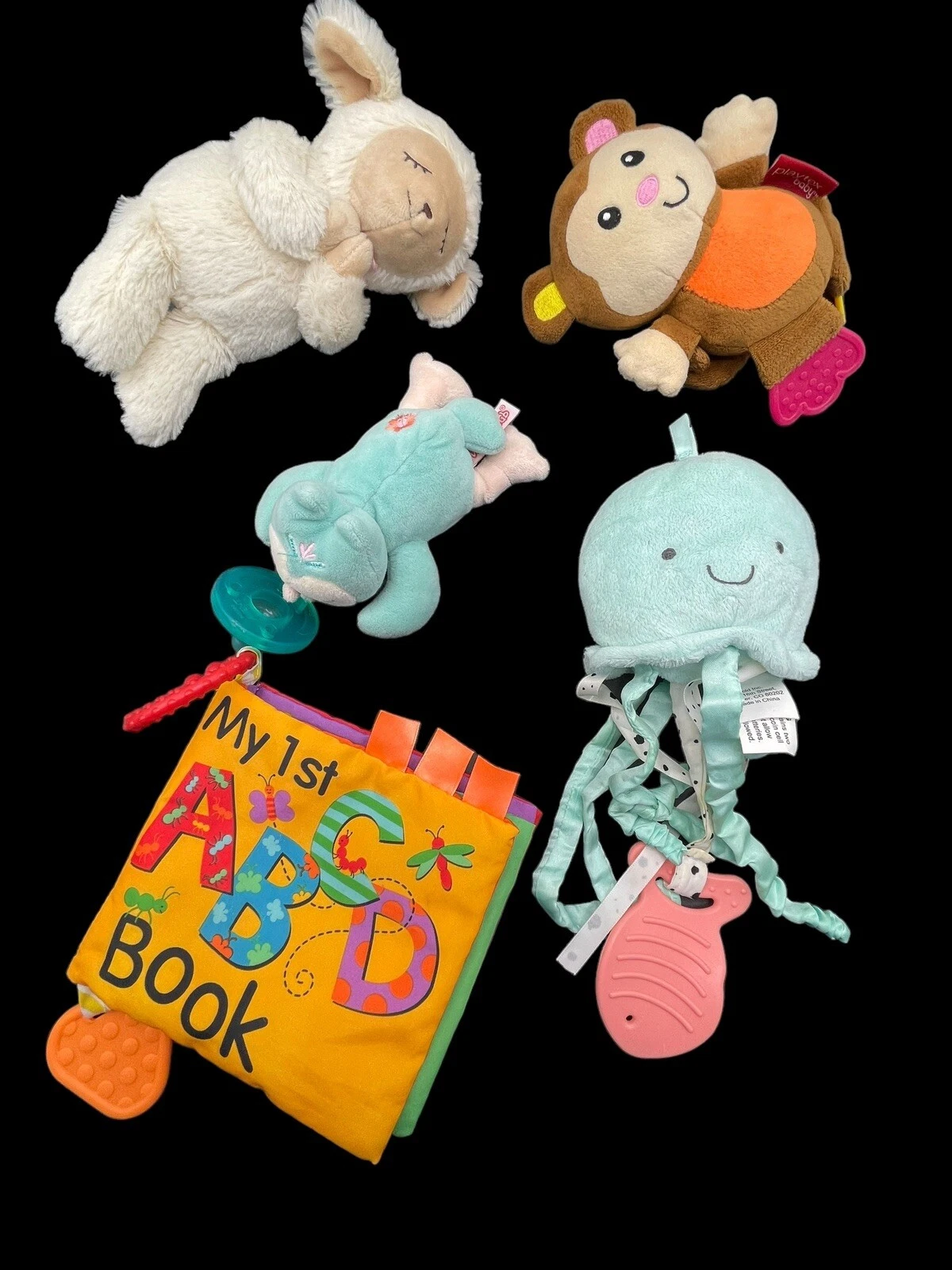 Infant Baby Toy Lot Gently Used Lamb Sift Teething Sensory Animals Book
Opens in a new window or tab