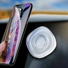 Mobile Phone Holder Gel Pad In Car No Trace Magic Nano Wall Sticker Reusable