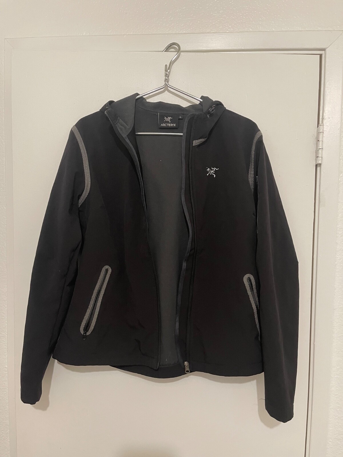Arc'teryx Giacca con Cappuccio Nera Taglia Donna XL