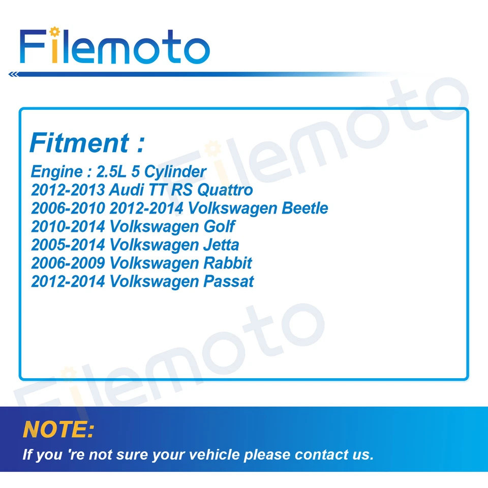 Oil Cooler Filter Housing for VW Beetle Golf Jetta Rabbit Passat Audi TTRS 2.5L - Image 3 of 4