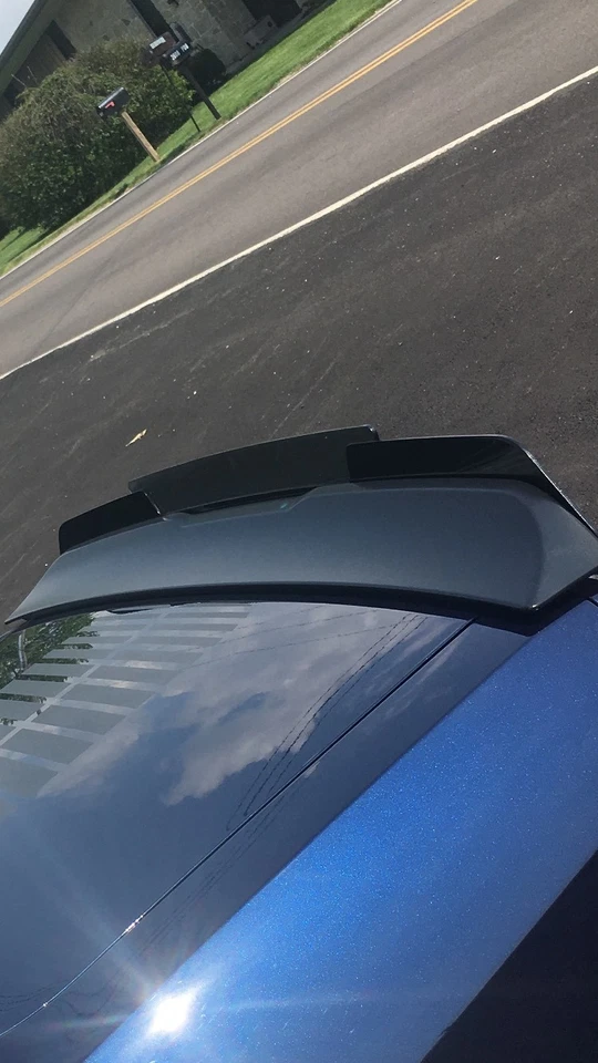 fits 2008-14  2 Piece SRT RT Dodge Challenger Wicker Bill Wickerbill Spoiler - Image 4 of 4